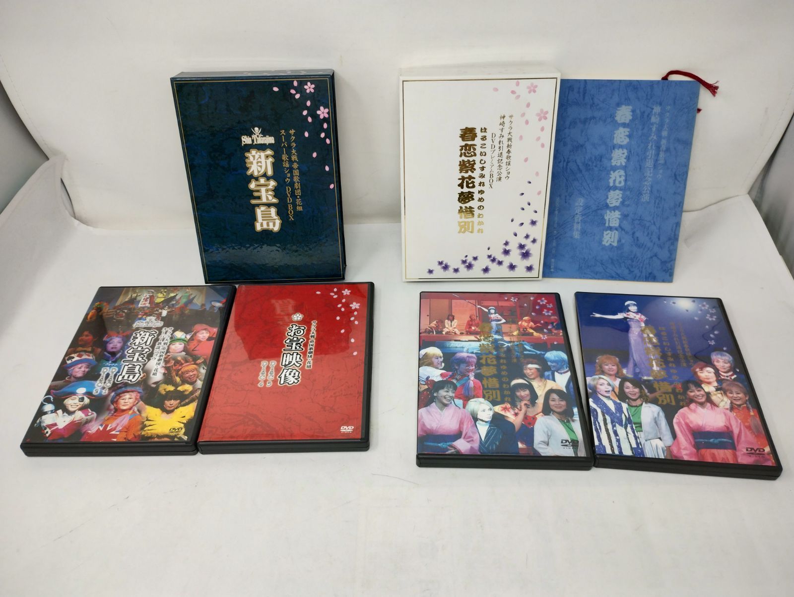 Uﾒ117【美品】サクラ大戦 歌謡ショウ DVD-BOX ４作品セット/声優/舞台