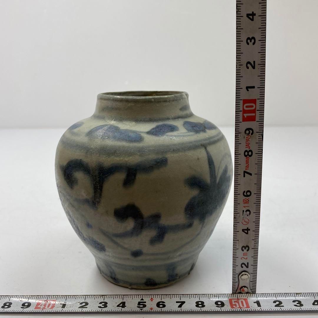 中国明時代 古染付 小壺 トヒチ 直径12㎝ 東山5-1130④ - メルカリ