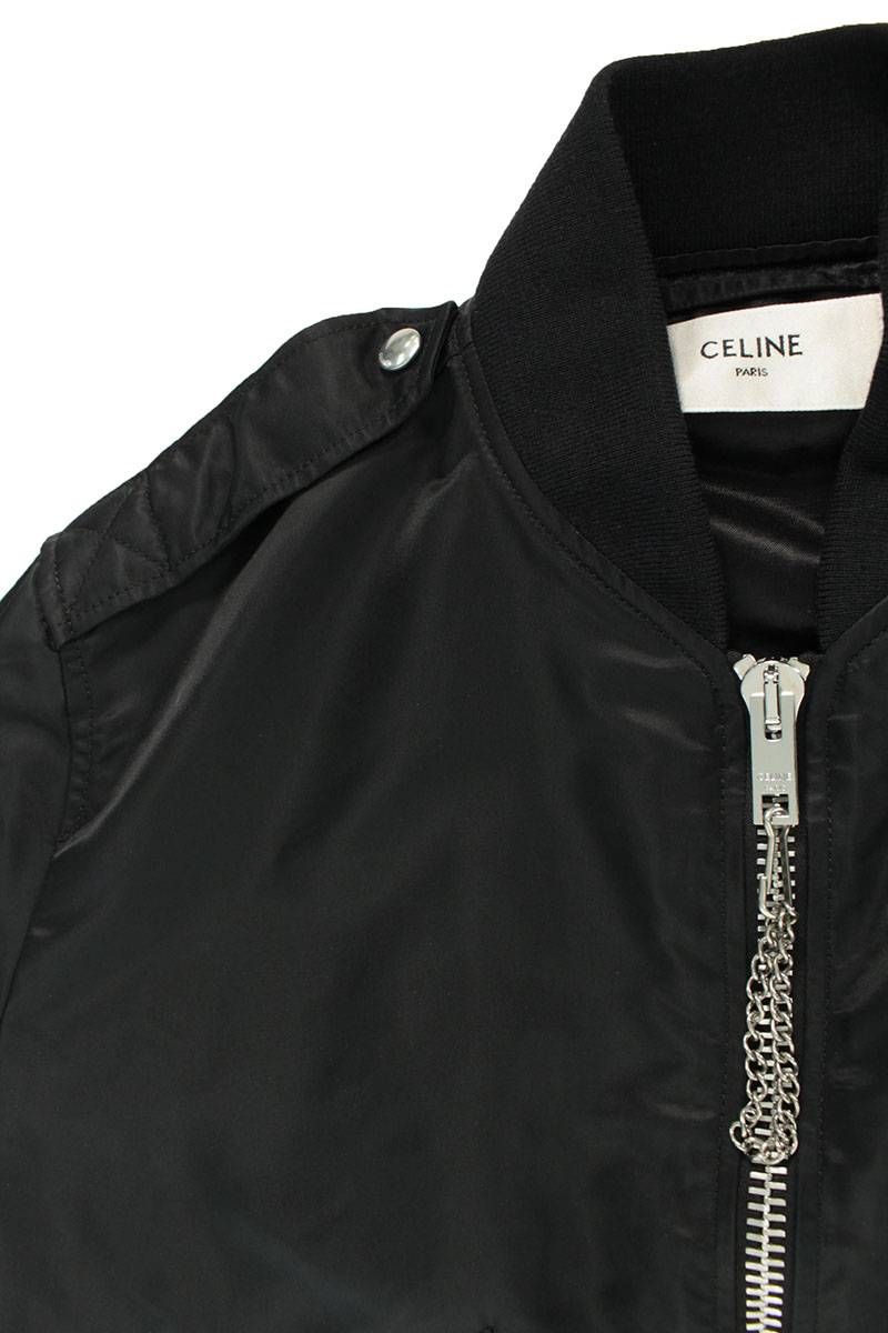 セリーヌバイエディスリマン 2W011396E ナイロンツイルボンバー