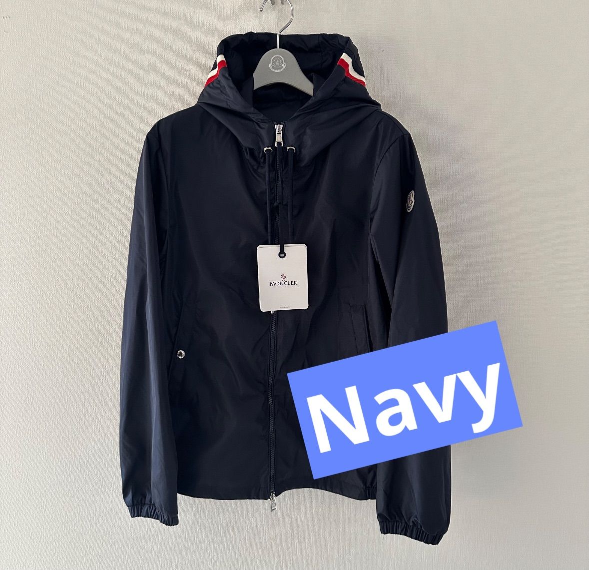 Moncler GRIMPEURS Navy ライトジャケット - メルカリ