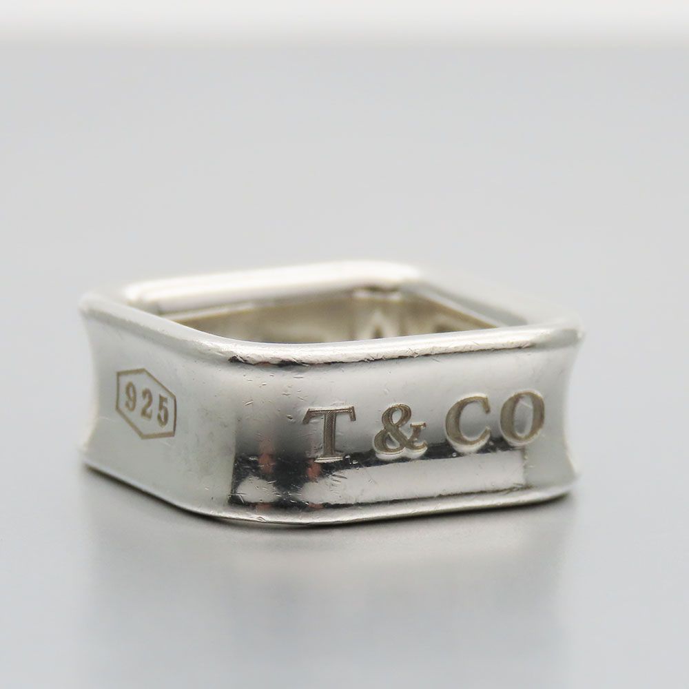 ティファニー リング スクエア 1837 シルバー 925 楽天市場】TIFFANY&Co. ティファニー 1837 スクエア リング 指輪