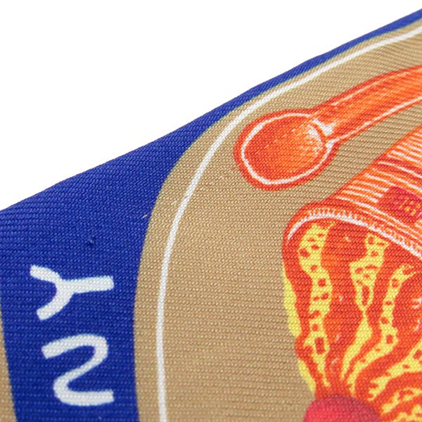 HERMES ツイリー ファニー・アイスクリーム スカーフ シルク ベージュ エルメス ツイリー Funny Ice Cream ファニー アイスクリーム