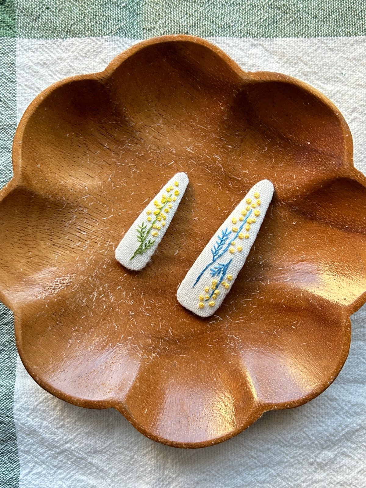 ミモザ☆5センチパッチンピン ミモザ☆5センチパッチンピン ミモザ☆5