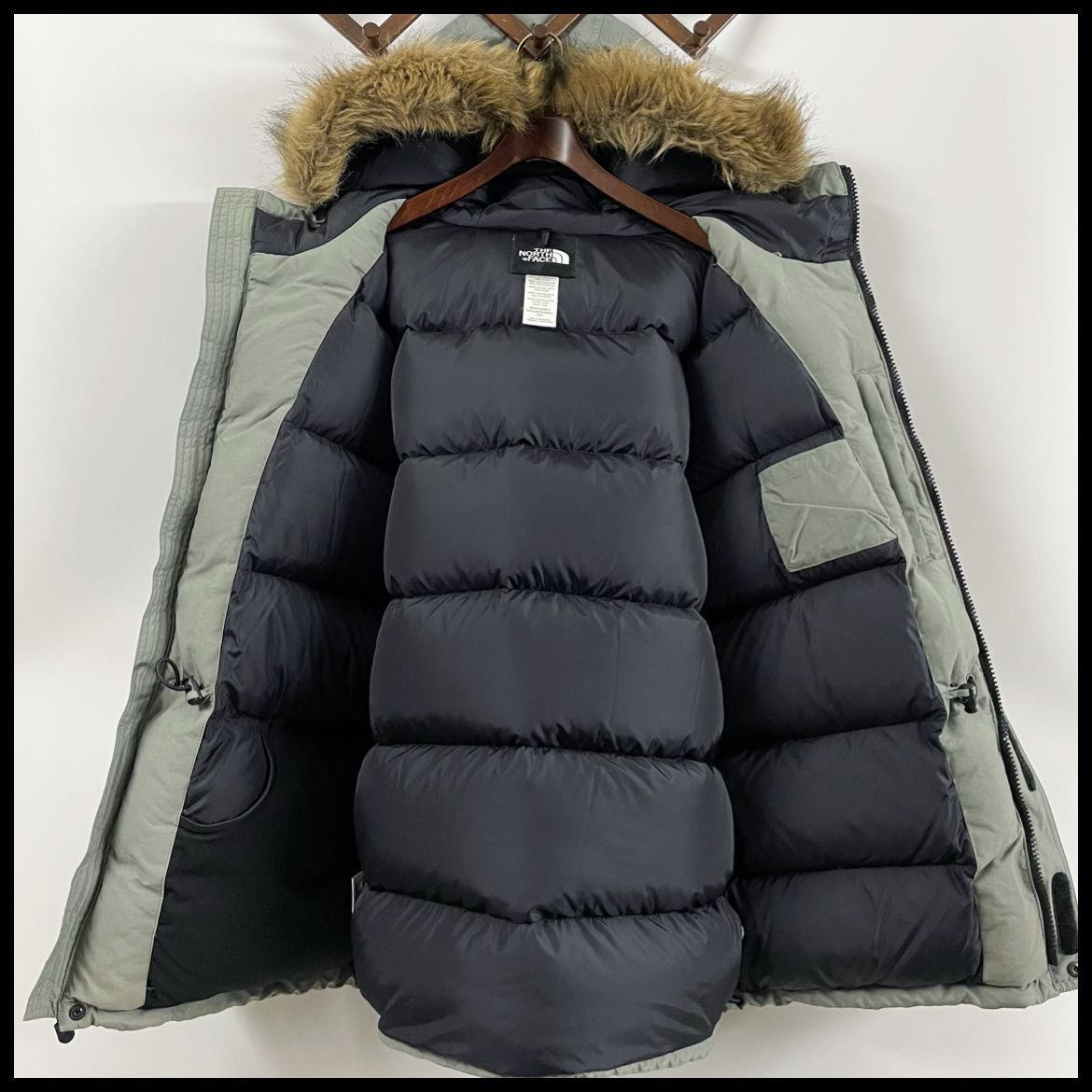 THE NORTH FACE ノースフェイス マクマードパーカ グレー 美品 - メルカリ