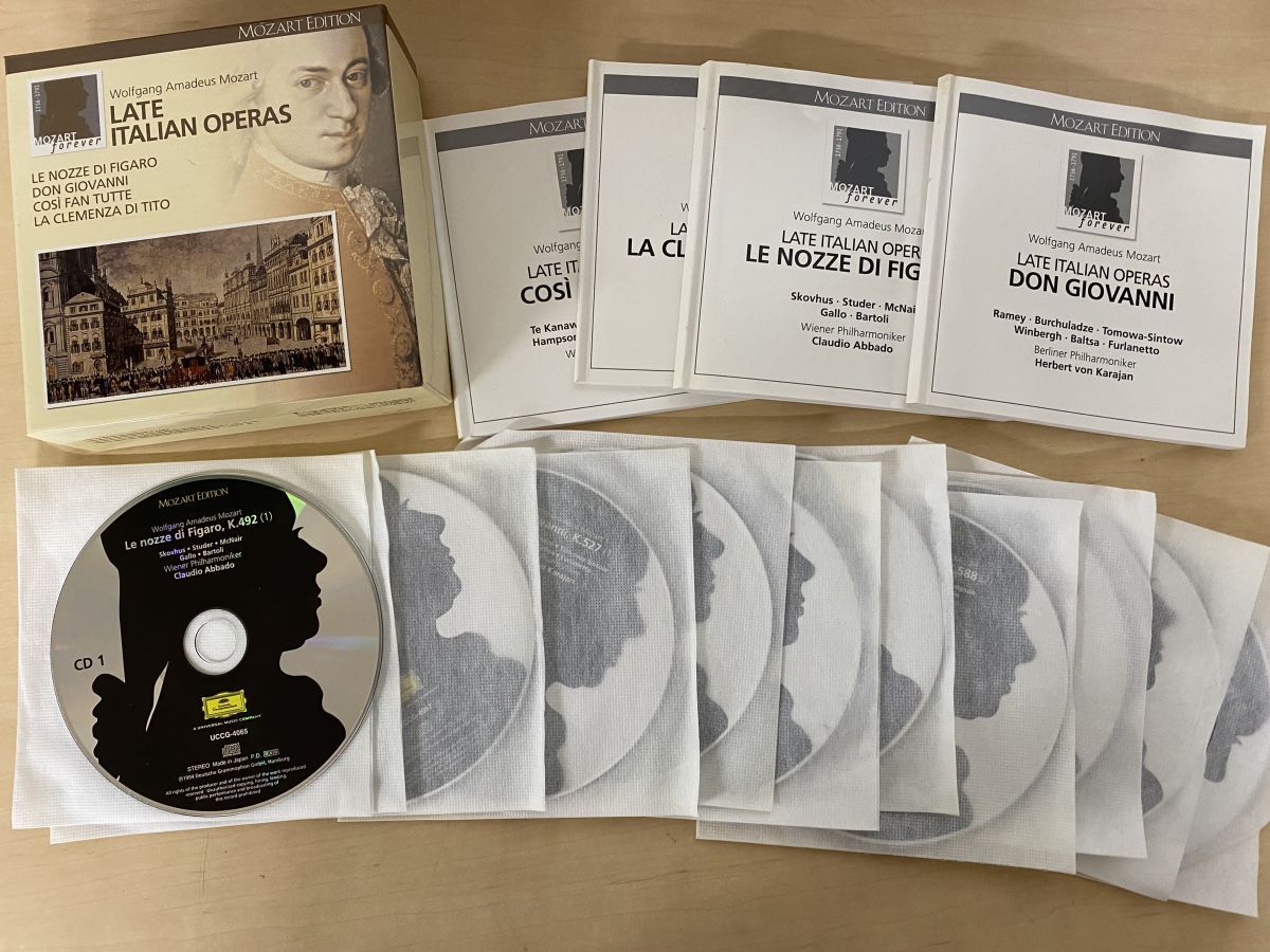 MOZART EDITION モーツァルト エディション CD 24巻セット 1~24巻 PHILIPS
