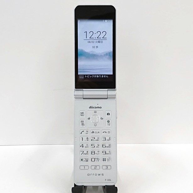 arrows ケータイ F-03L docomo シルバー 本体 n07292 - メルカリ