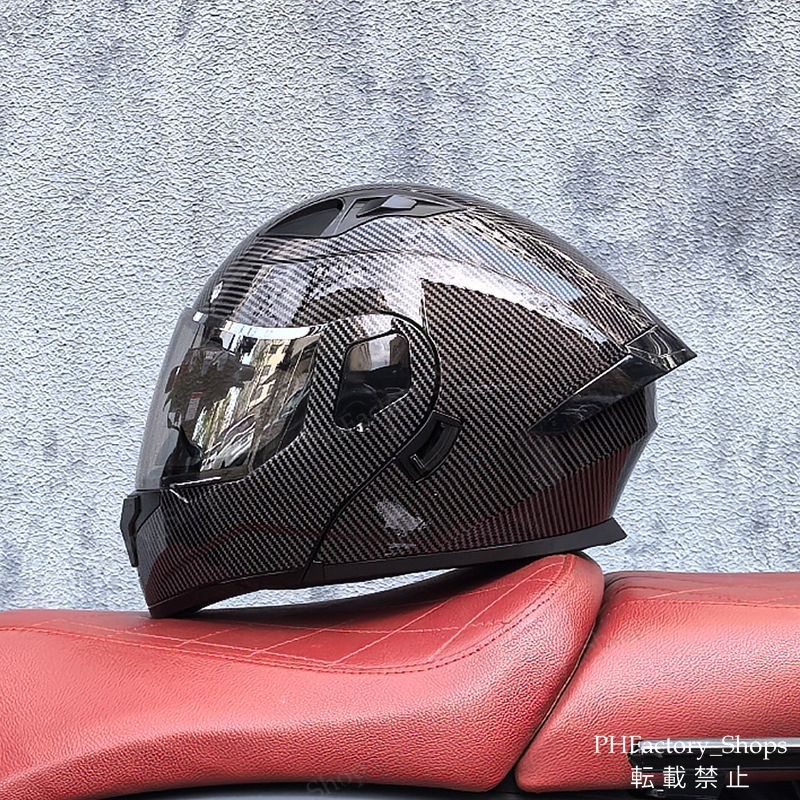 バイクヘルメット フリップアップヘルメット フルフェイスヘルメット DOT承認 クラッシュヘルメット 耐久性 安全性 通気性 男女兼用 ストラップ柄 ブラック A127