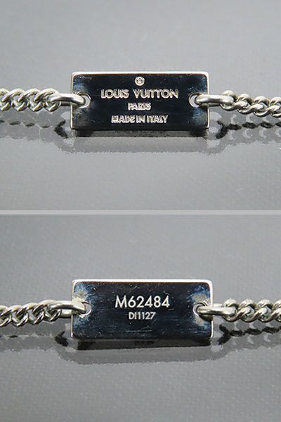 美品】ルイヴィトン LOUIS VUITTON ロケットネックレス モノグラム ドッグタグ ロケットペンダント ネックレス チョーカー シルバー  M62484 - メルカリ