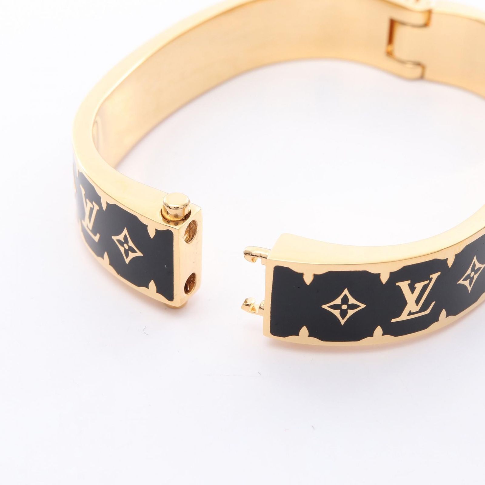 ルイ・ヴィトン LOUIS VUITTON バングル ブレスレット ナノグラム 