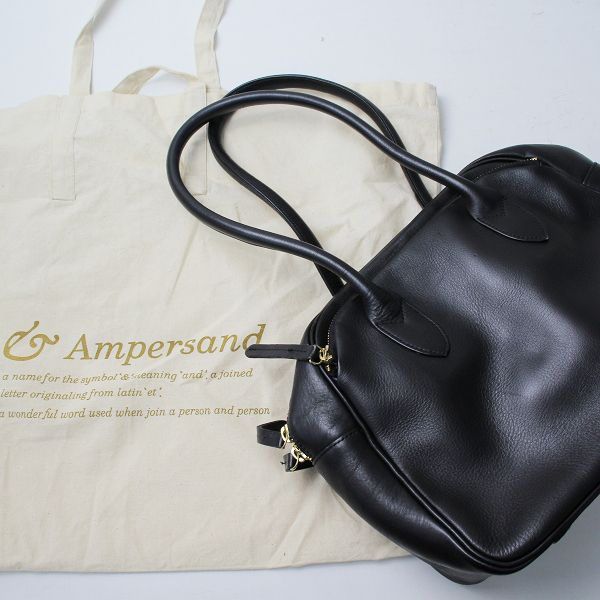 Ampersand アンパサンド tanning leather doctor bag タンニングレザードクターバッグ/ブラック  ワンショルダー【2400013222440】 - メルカリ