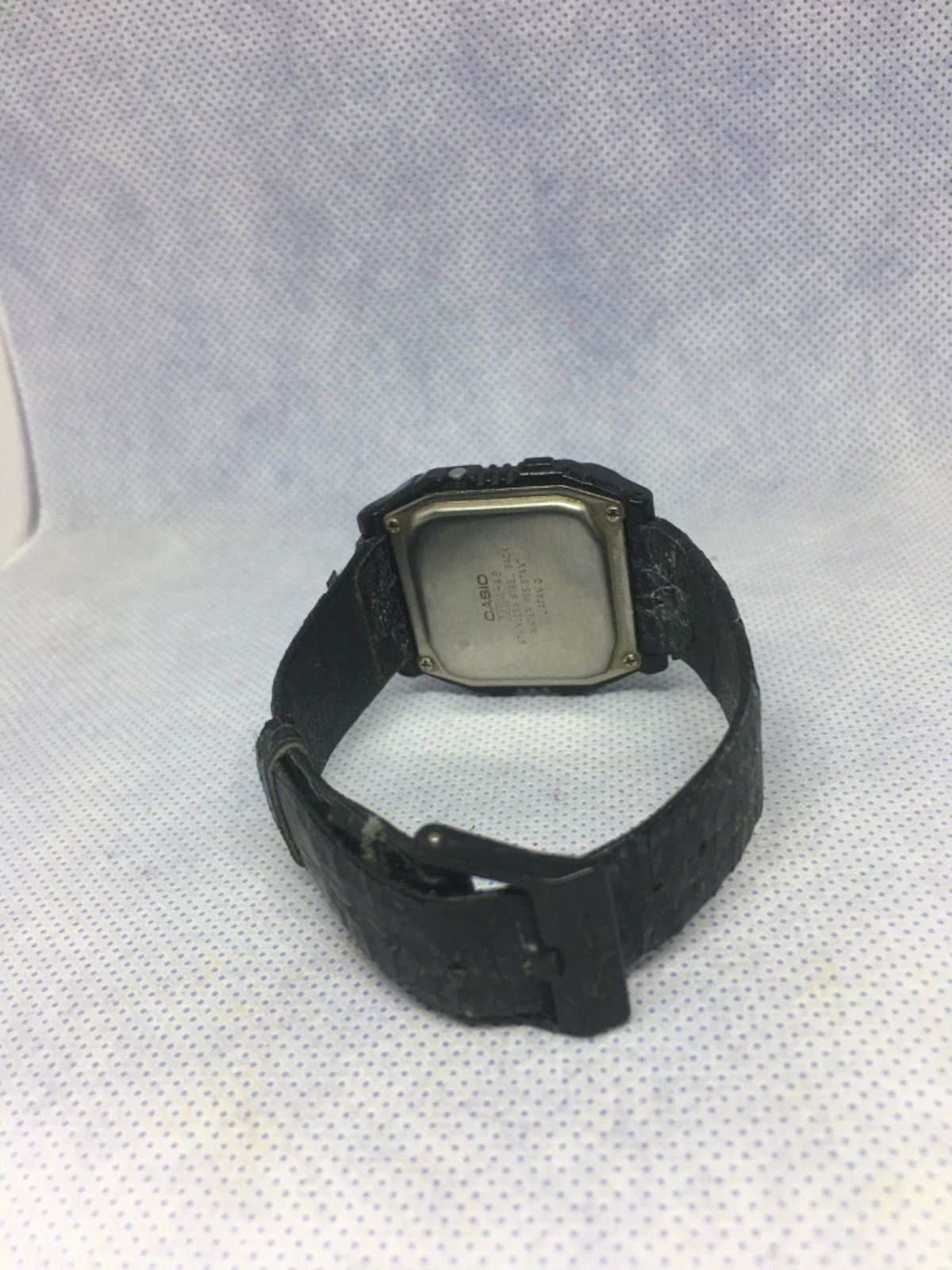 稼働 Casio CALENDAR MEMO W-49 カシオ カレンダー メモ クォーツ 