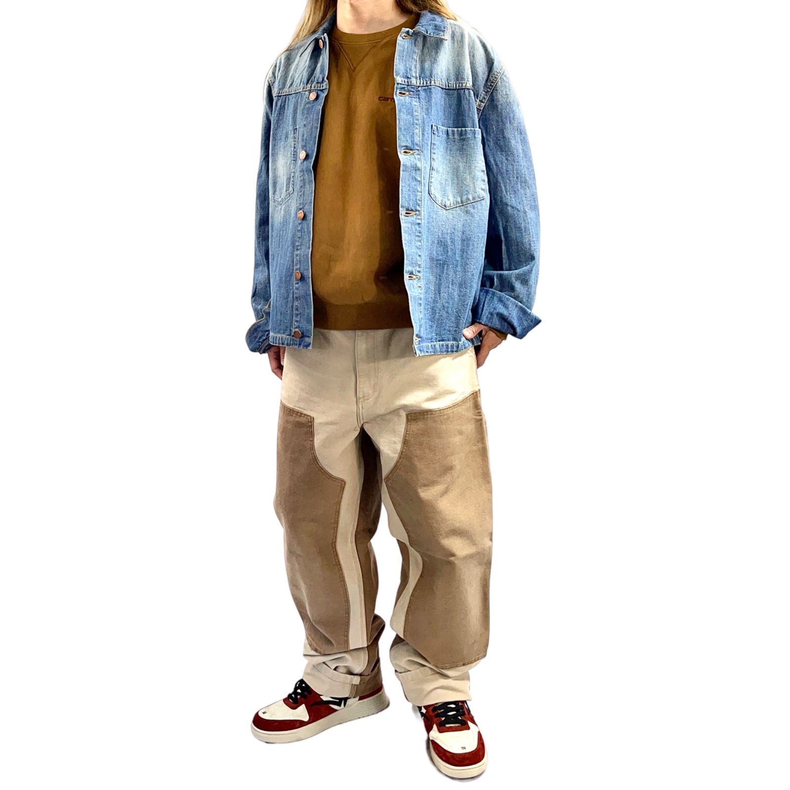 carhartt カーハート wip ワンポイント ロゴ キャンバス ダック 