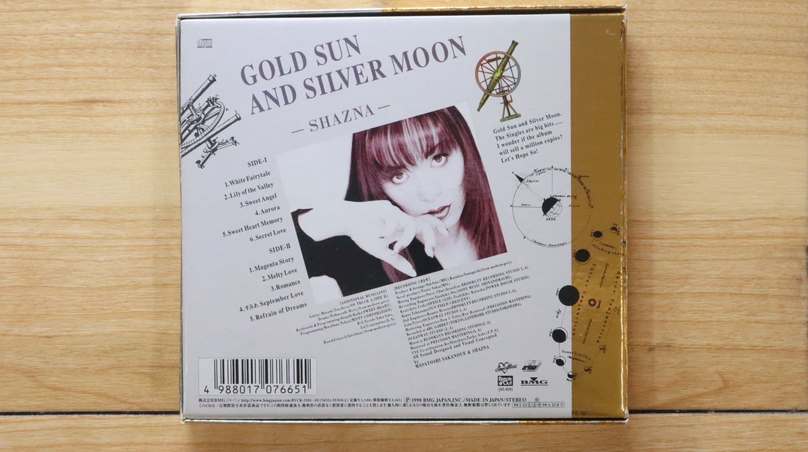 非売品CD SHAZNA GOLD SUN AND SILVER MOON Gold Sun And Silver Moon : SHAZNA | HMV&BOOKS online