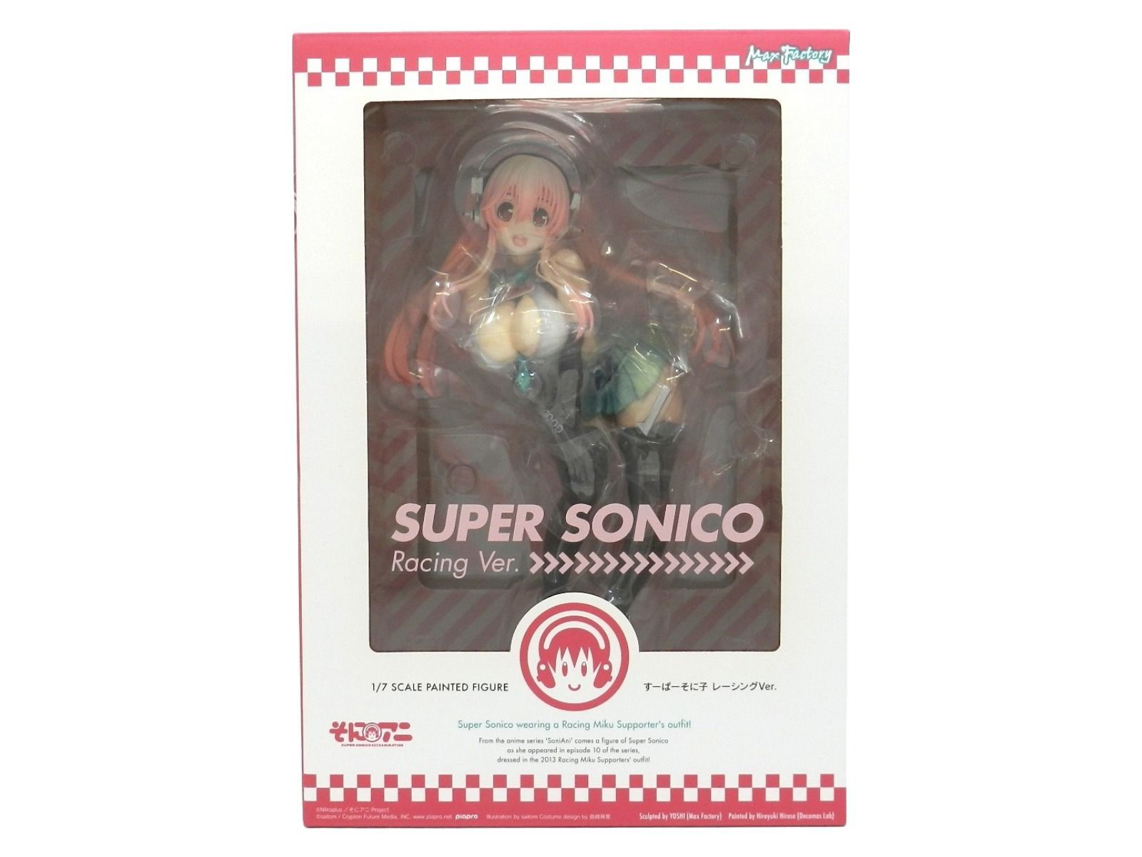 K*y様 中古 開封品 そにアニ すーぱーそに子 レーシング Ver そにアニ すーぱーそに子 レーシングVer. 1/7 完成品フィギュア Yahoo