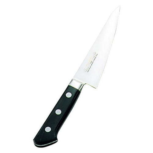 骨スキ 正広作 ツバ付 モリブデン鋼 骨スキ角型 15cm |業務用| |送料別