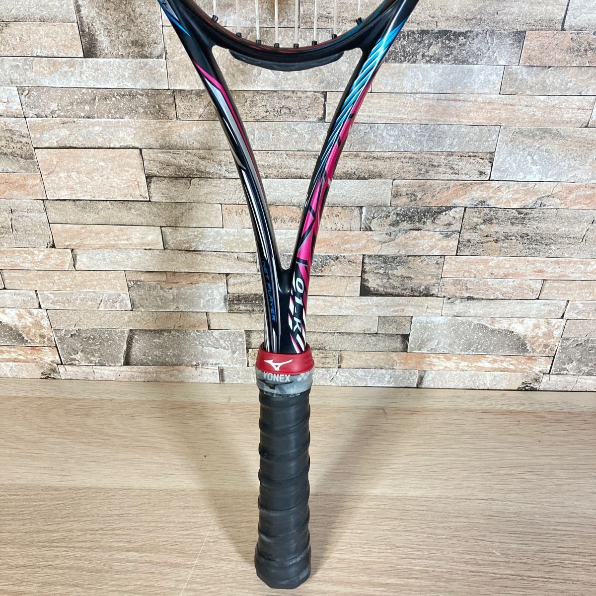 1109242 ミズノ SCUD 01-R ソフトテニス ラケット 軟式テニス 0U