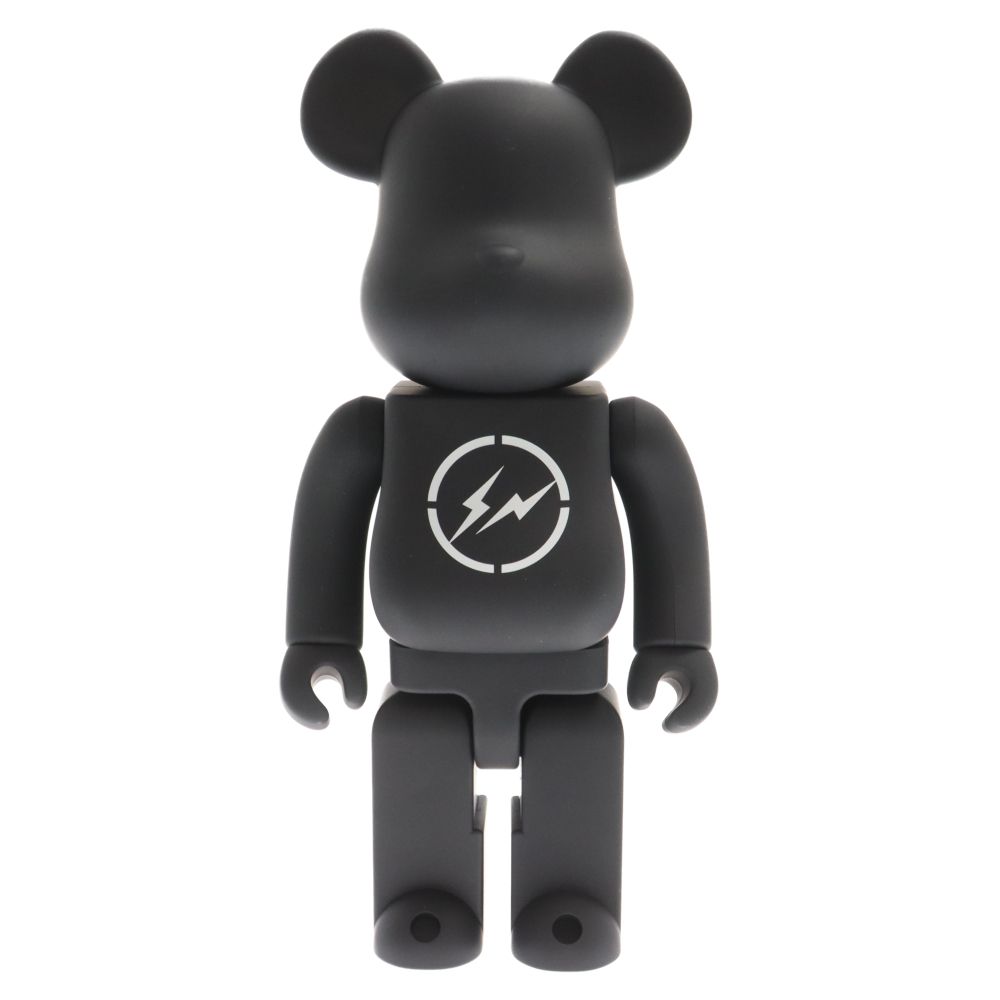 MEDICOM TOY (メディコムトイ) BE@RBRICK×THE CONVENI×fragmentdesign ベアブリック ザコンビニ  フラグメント フィギュア ブラック400% - メルカリ