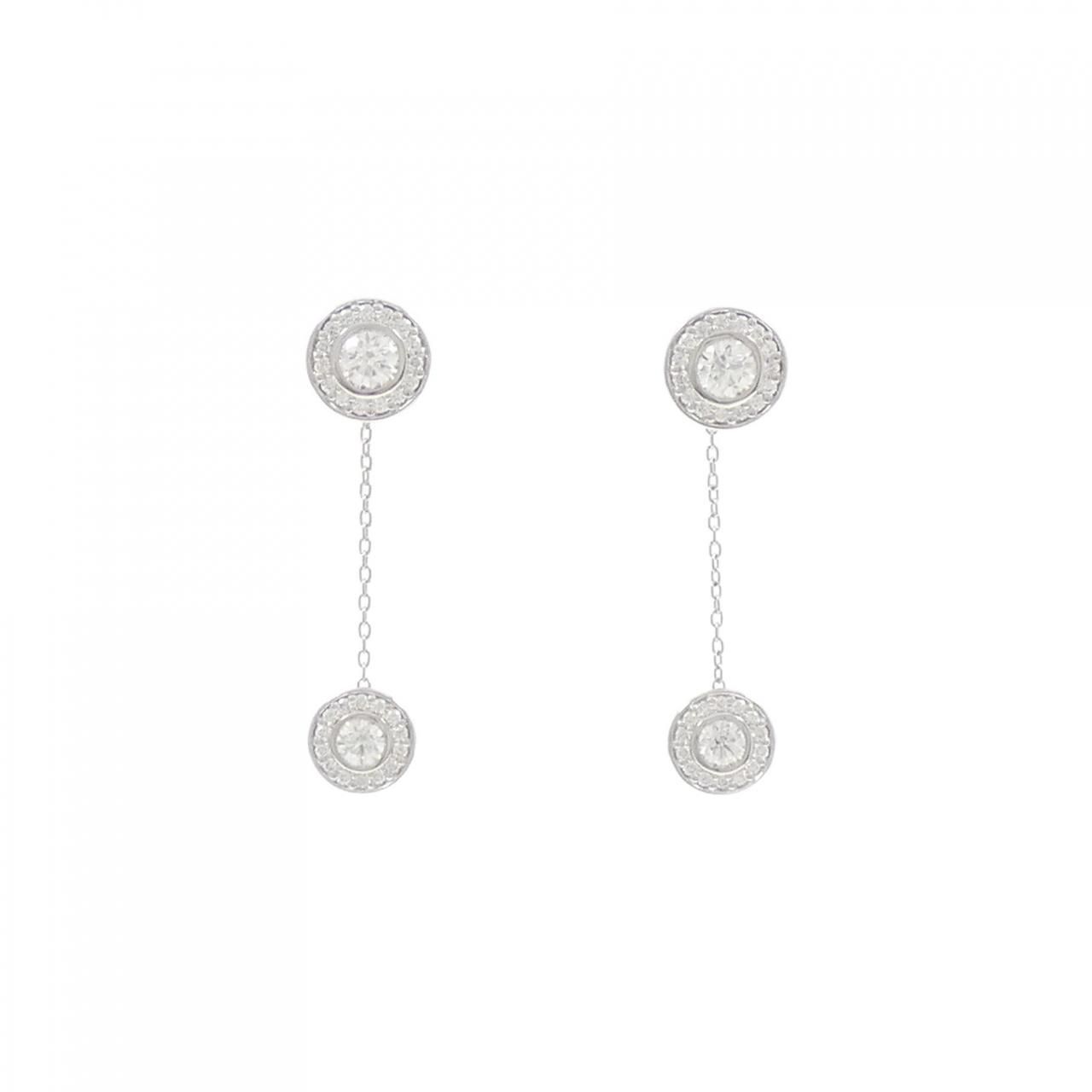 フォーエバー マーク ダイヤモンド ピアス 0.228CT