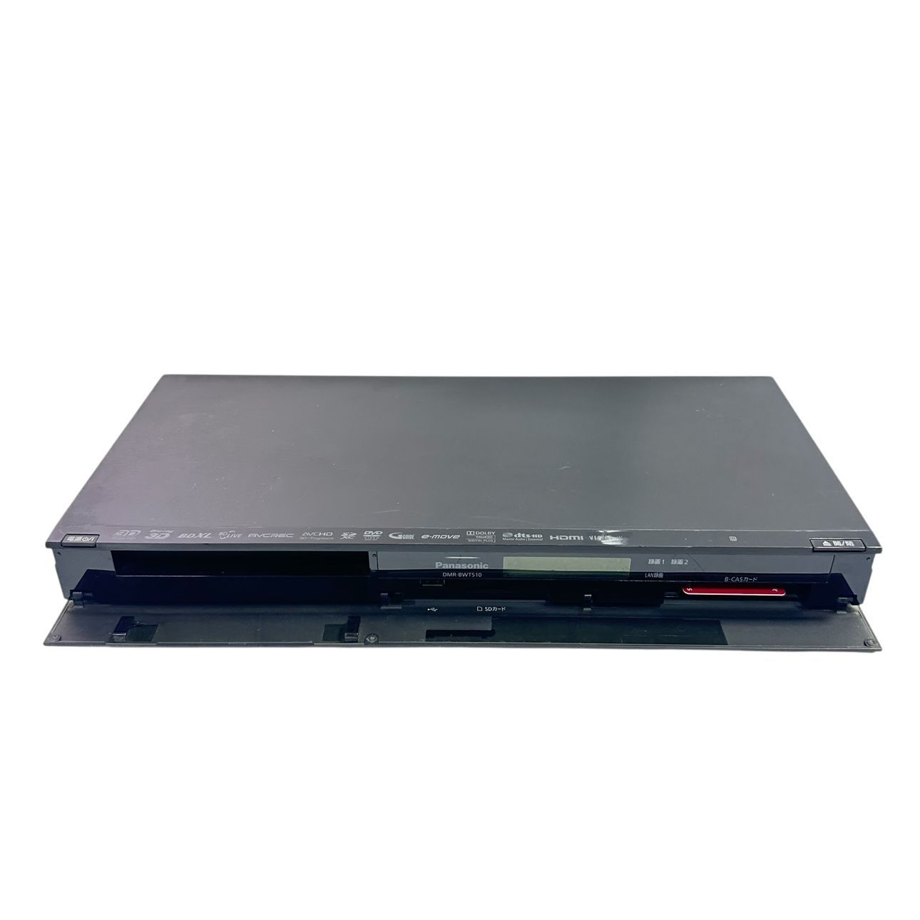 動作品】Panasonic/パナソニック DMR-BWT510 Blu-rayレコーダー J4