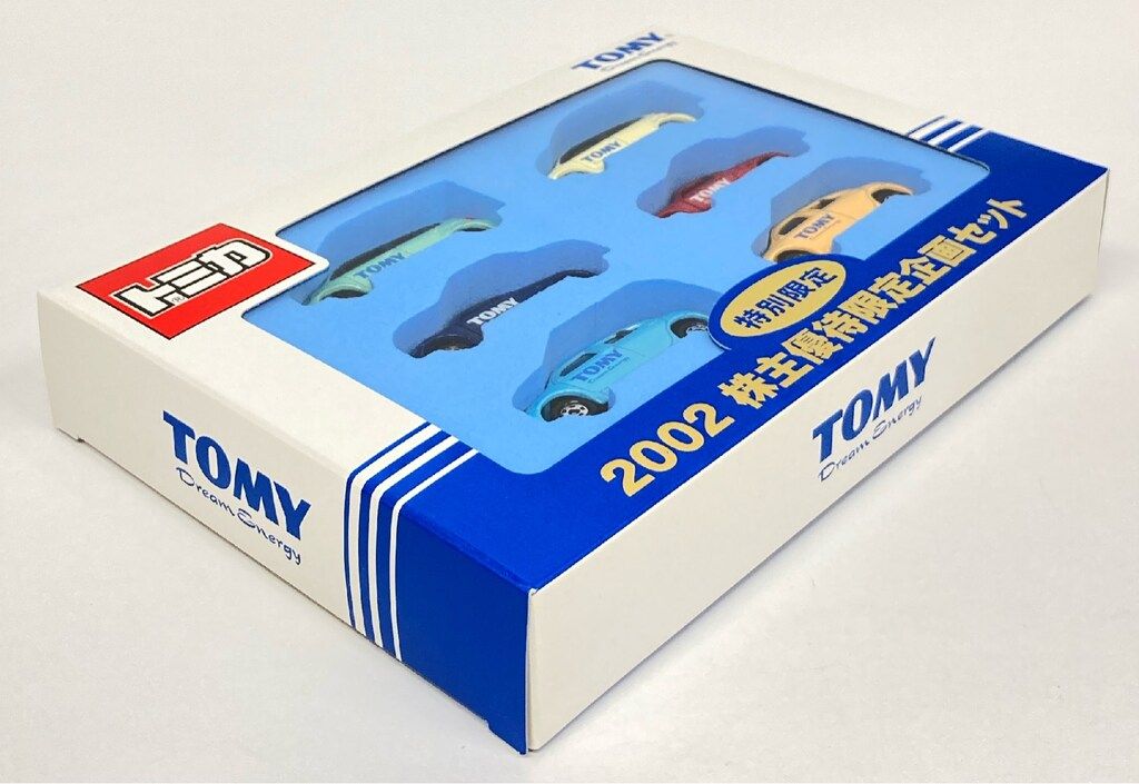 トミー トミカ/非売品 2002 株主優待限定企画セット(6台セット
