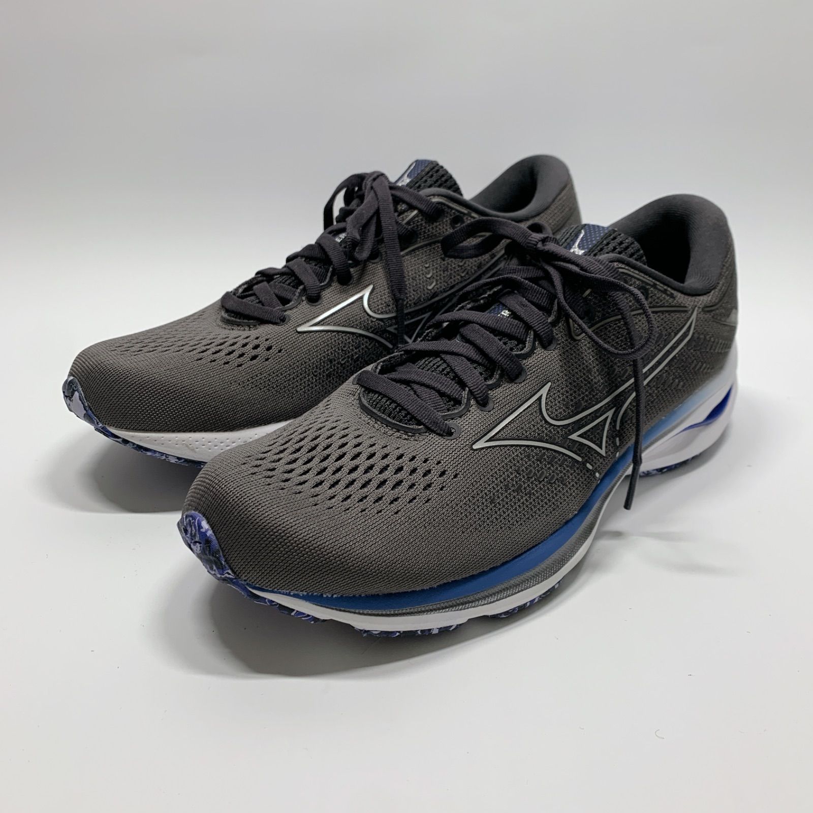 未使用に近い〇 Mizuno ミズノ WAVE RIDER25 ランニングシューズ 