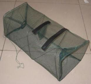 爆釣 魚捕り 網かご 【3個セット】餌を入れて鎮めるだけで簡単に魚が捕れる 漁具