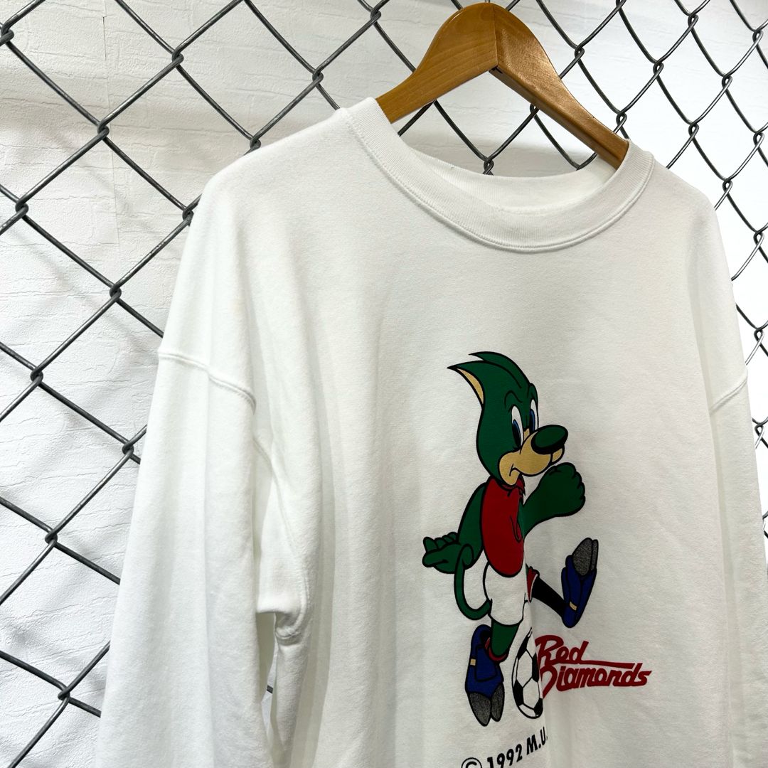 90s 浦和レッズ レディアプリント スウェット Jリーグ 浦和