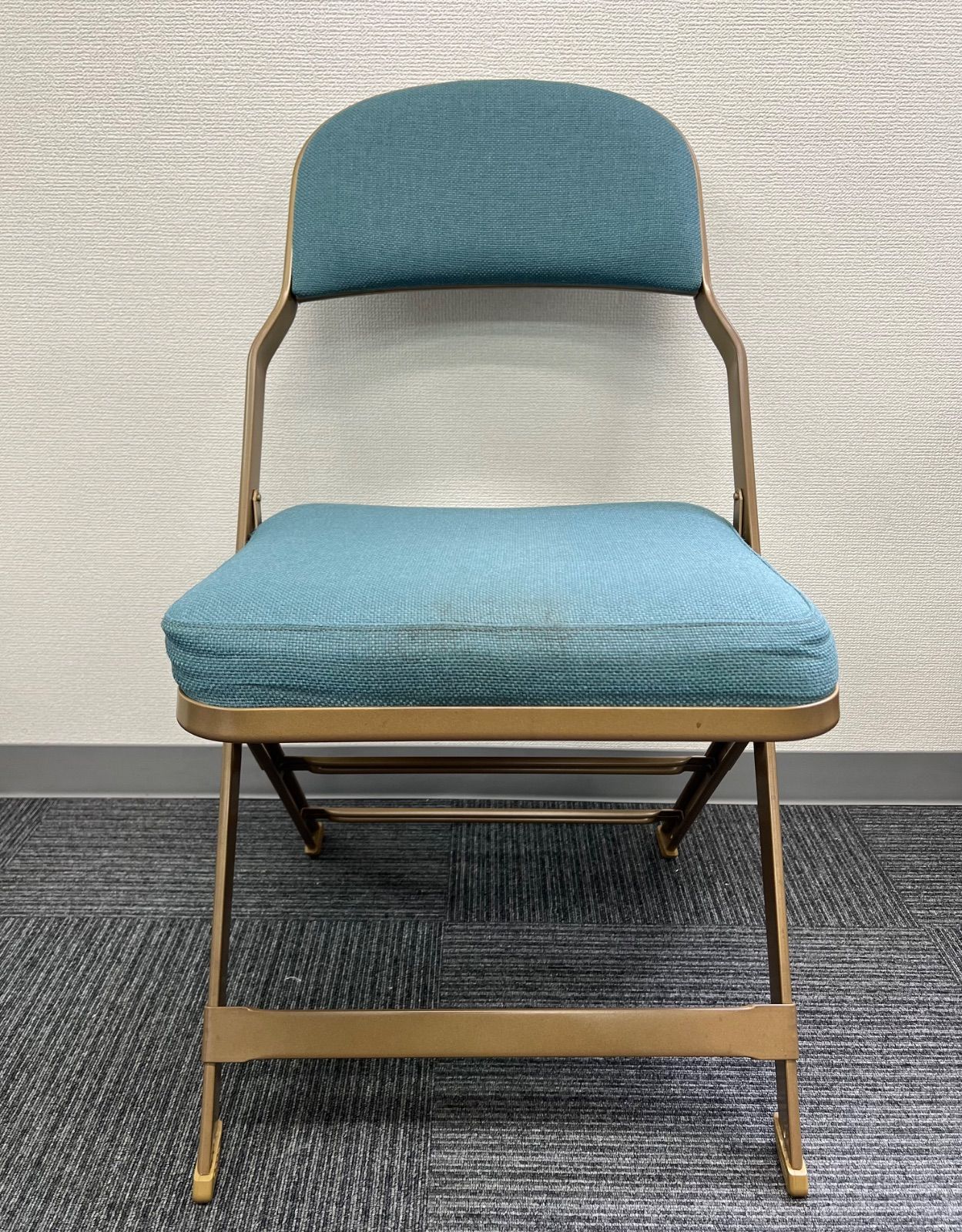 CLARIN クラリン社 FULL CUSHION FOLDING CHAIR Teal（青緑