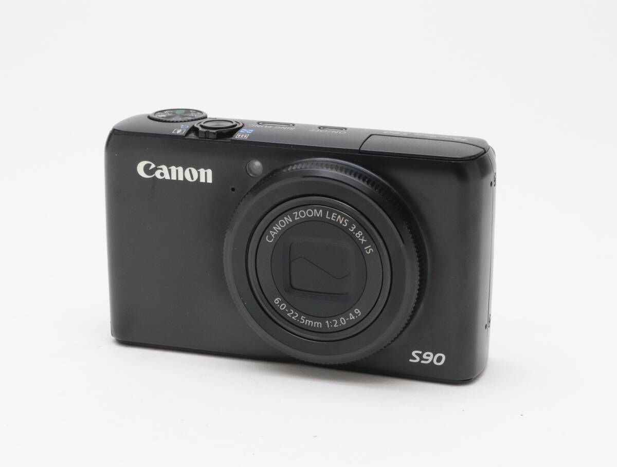 Canon powershot s90 コンデジ　ブラック キヤノン、新開発CCD&3型液晶搭載「PowerShot S90」 - 価格.com