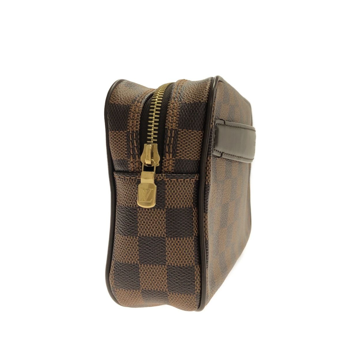 LOUIS VUITTON(ルイヴィトン) セカンドバッグ ダミエ美品 ポシェット・サンポール N41219 エベヌ ダミエ・キャンバス - メルカリ