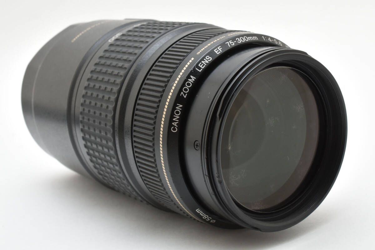 【美品・動作確認済】Canon EF 75-300mm F4-5.6 Ⅱ USM ☆キャノン Canon EF 75-300mm F4-5.6 IS USM☆ W0862＃2992