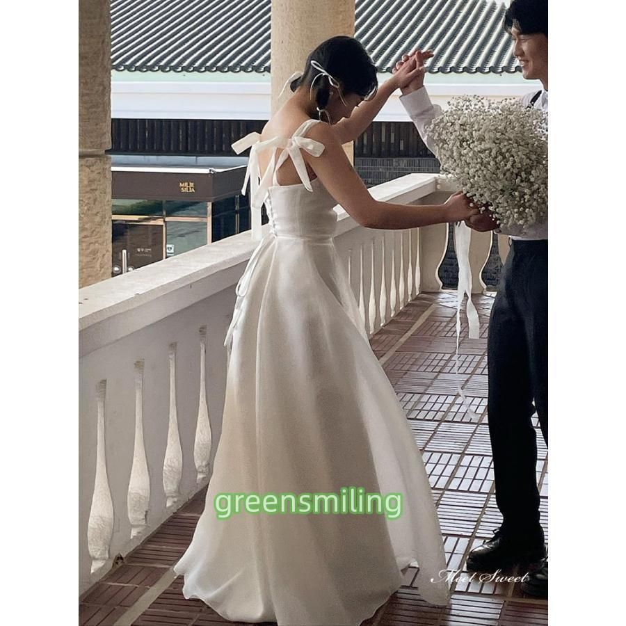 前撮りドレス ウェディングドレス ワンピース ノースリーブ 結婚式 二次会 楽天市場】前撮り ドレス ワンピース ノースリーブ ウェディング