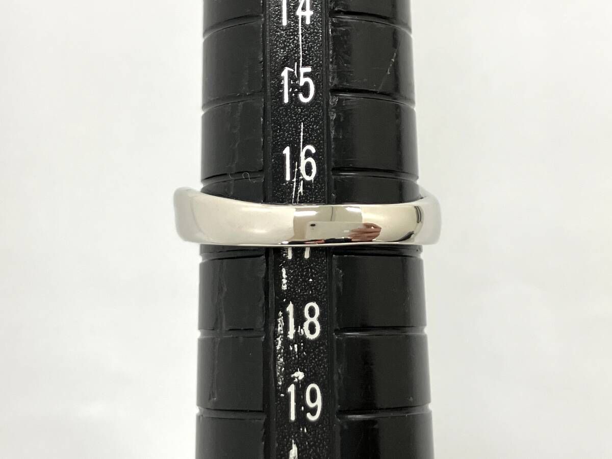 南洋真珠ダイヤモンドリングPt900＊約10号＊美品＊約14.3g Pt900 南洋真珠ダイヤモンドリング14mm フェニックス鑑定書付き