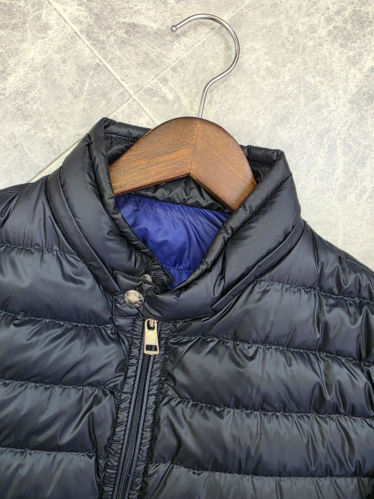 ☆ MONCLER モンクレール 薄手 ライト ダウンジャケット ナイロン 