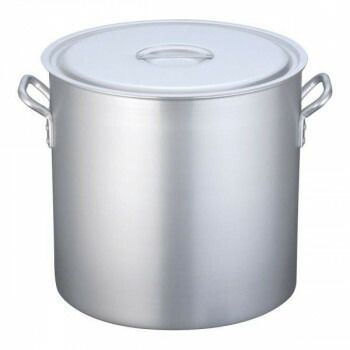 遠藤商事 TKG 寸胴鍋 アルミニウム アルマイト加工 目盛付 45cm AZV6345