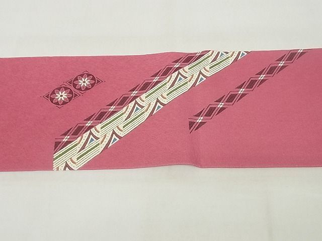 期間限定セール30％off○超希少 極上 人間国宝 鈴田滋人 木版摺更紗 九