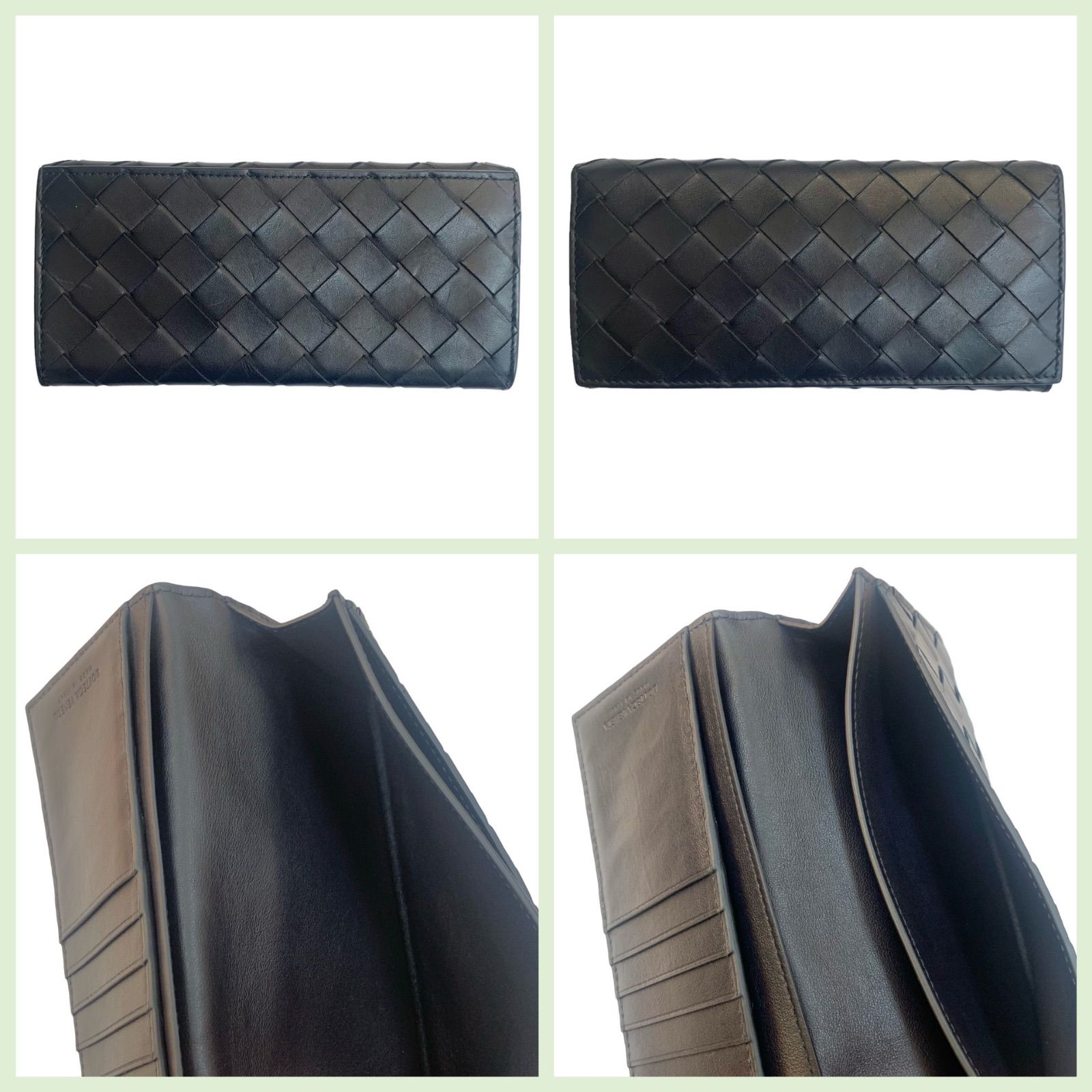 上美品⭐️BOTTEGA VENETA】 ボッテガヴェネタ 二つ折り 札入れ 長財布 
