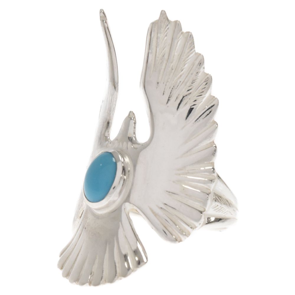 ゴローズgoro'sターコイズ付きイーグルリング25号 goro's (ゴローズ) 【新品】ターコイズ付きイーグルリング25号 - メルカリ