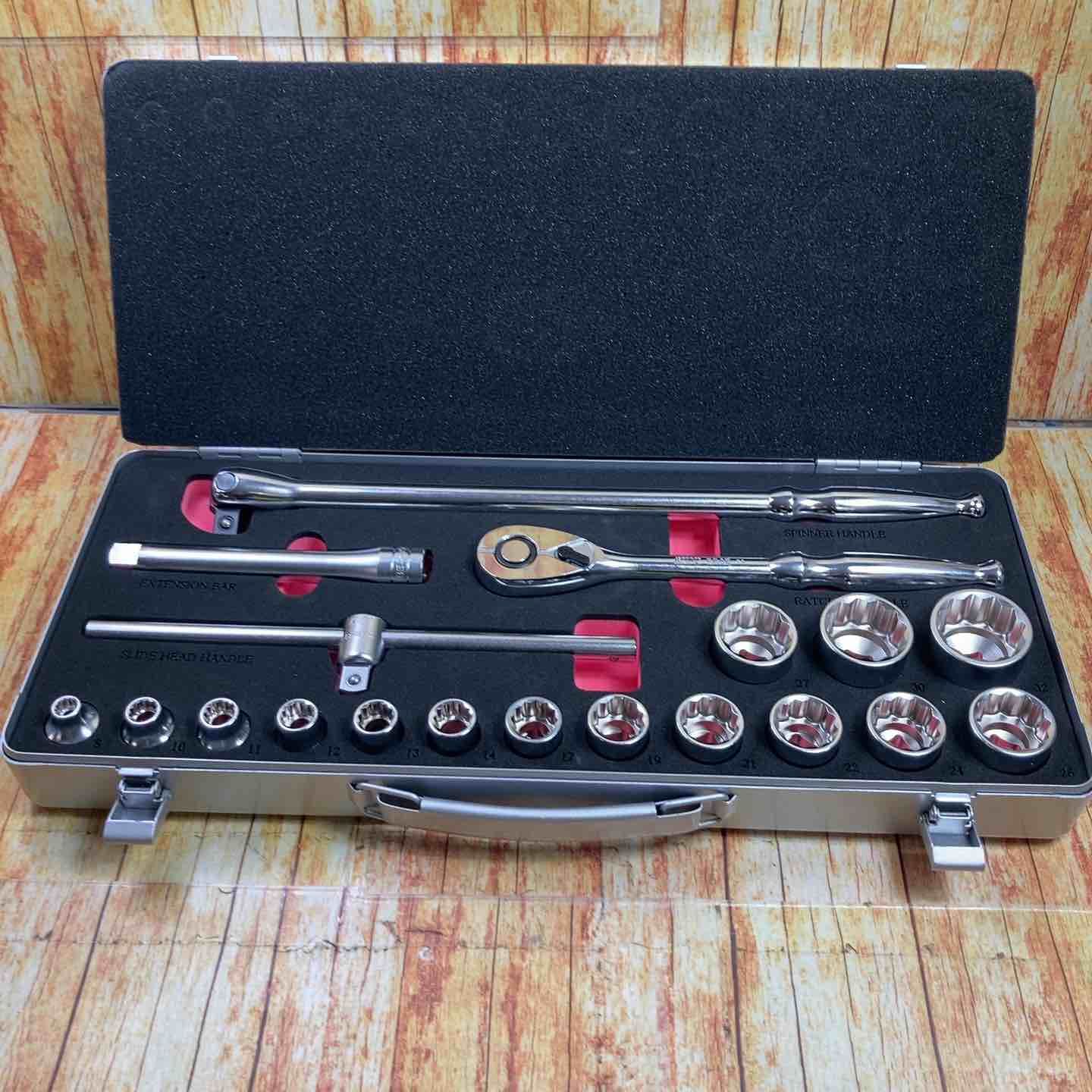 京都機械工具 KTC ソケットレンチセット TB415W 差込角 12.7mm 19点 川崎店