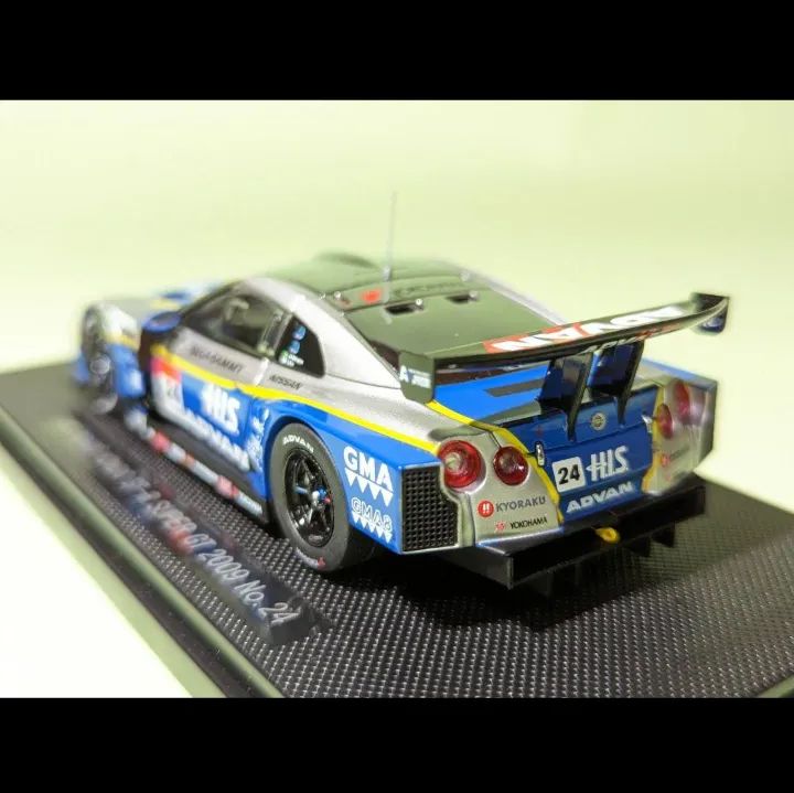 KONDO Racing　エブロ　ミニカー エブロ 1/43 日産GTR 近藤レーシング 2009年 - メルカリ