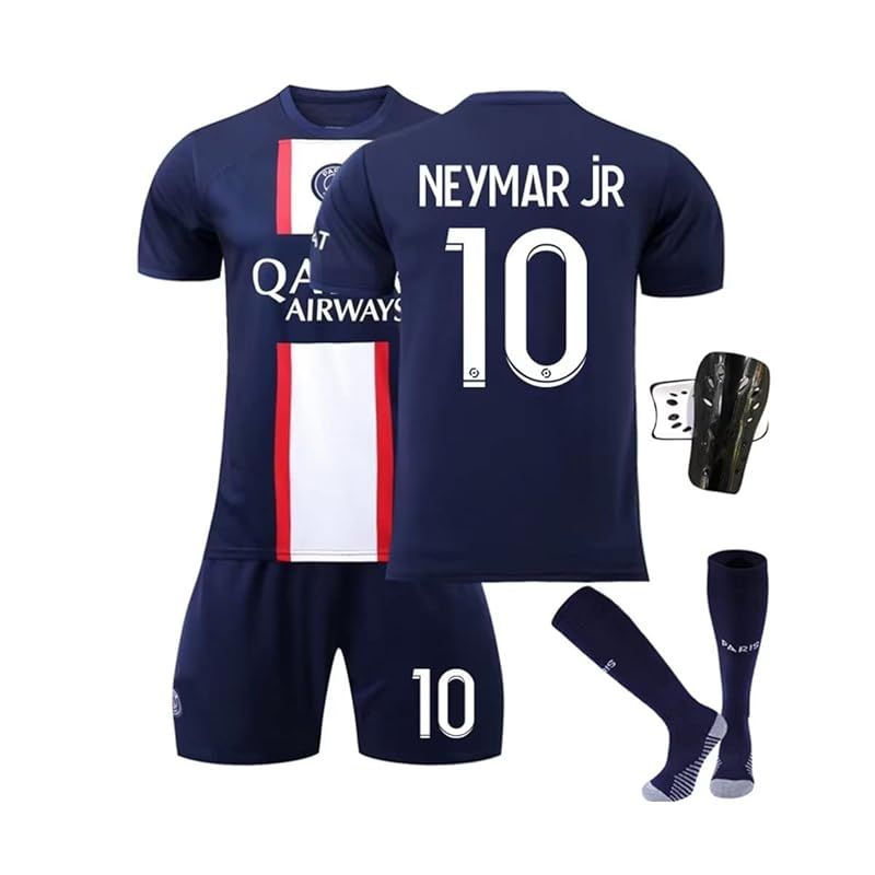 新品】 [Orose] サッカー ユニフォーム No.10 Neymar ネイマール ジュニア 22-23 パリ サンジェルマン ホーム パリ・ サンジェルマン・フットボール 大人用と子供用練習着 靴下と防具を持参する ジュニア サッカーTシャツ+ショーツスー - メルカリ