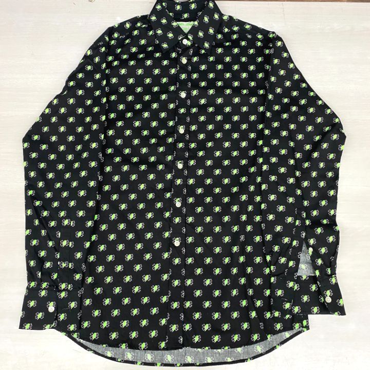 【東店75-1065-2505】【店舗併売】UNDERCOVER 01ss CHAOTIC DISCORD THUNDER SHIRT  シャツ Mサイズ