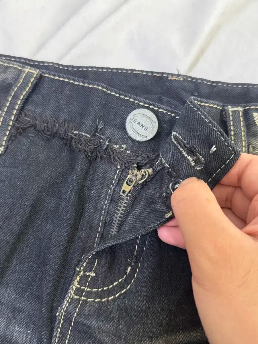 ヴィンテージ ウォッシュ ダメージ デニム スカート SIROKUMA-CORPORATION_COM