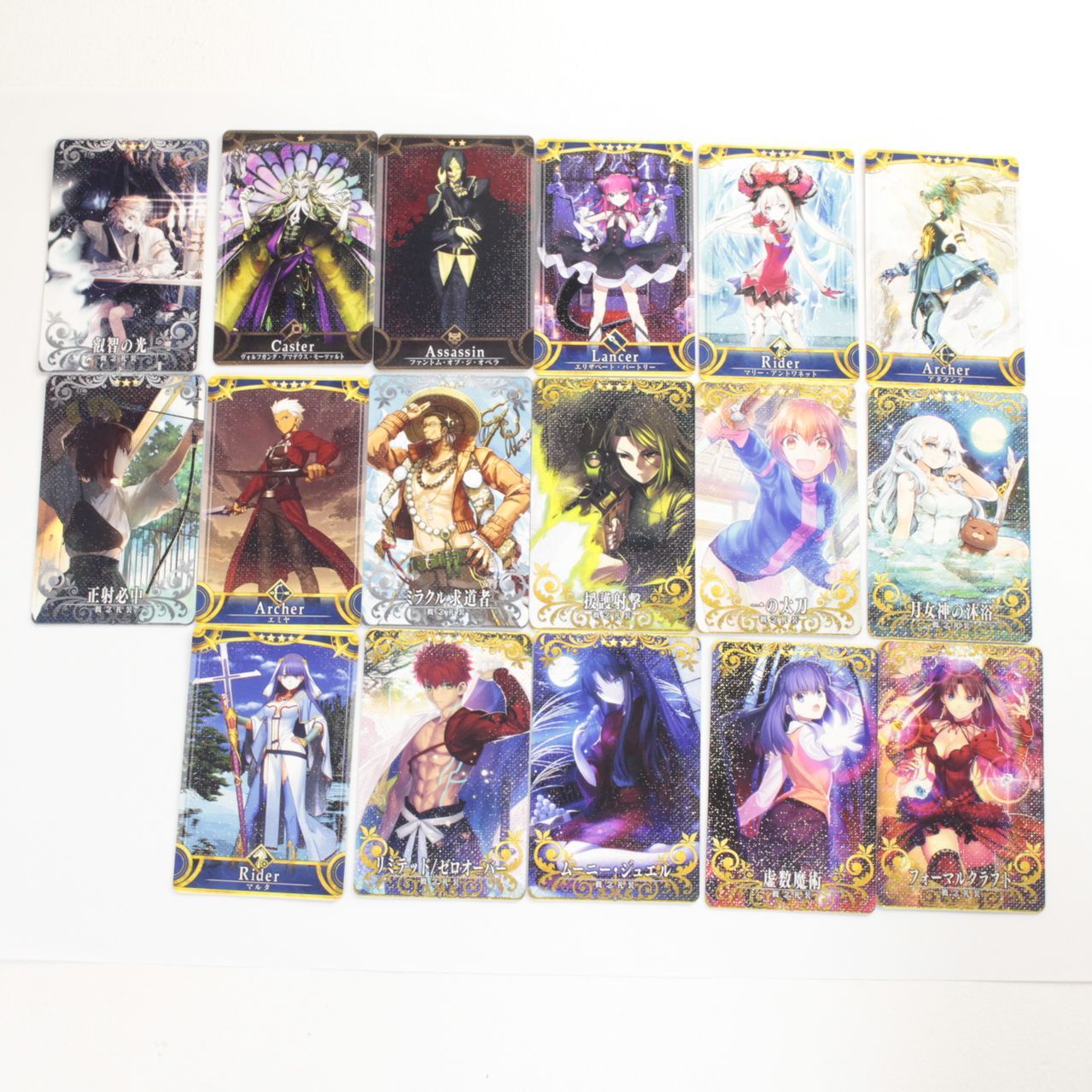 fgoアーケード フェイタル 34枚まとめ売り ☆加古川物流】中古 Fate/Grand Order Arcade FGO アーケード