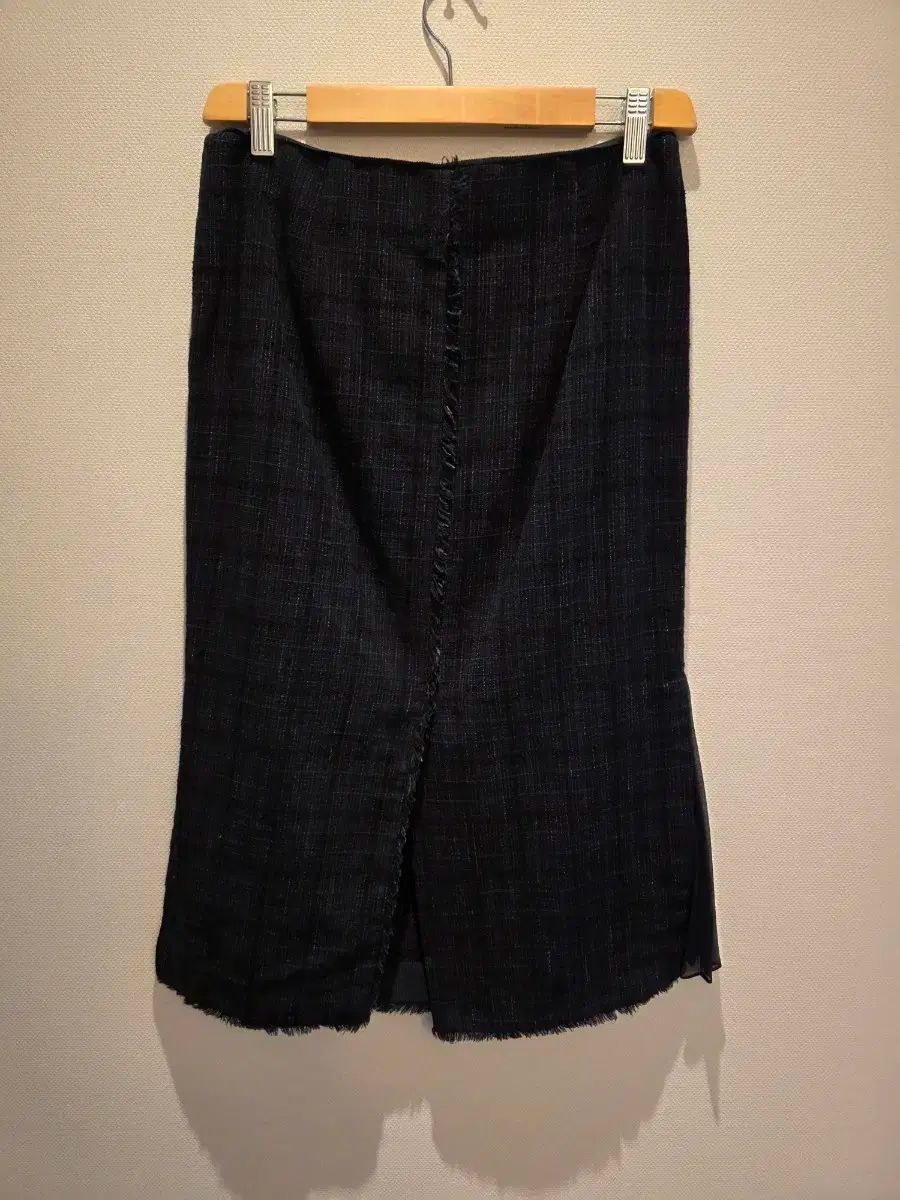 OBZEE オブジェ ツイード セットアップ スカート MAAHADDERANG_COM