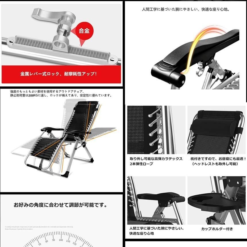 (新品未使用) リクライニング チェア VIP型グレーRIKUCHAI-A-GY リクライニング チェア VIP型 グレー クッション 折りたたみ