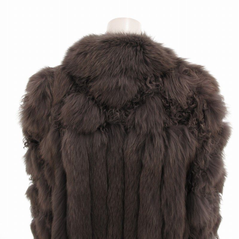 ムーンバットファー/MOON BAT FUR カラクールラム×フォックス 本毛皮 ムーンバットファー/MOON BAT FUR カラクールラム×フォックス 本毛皮