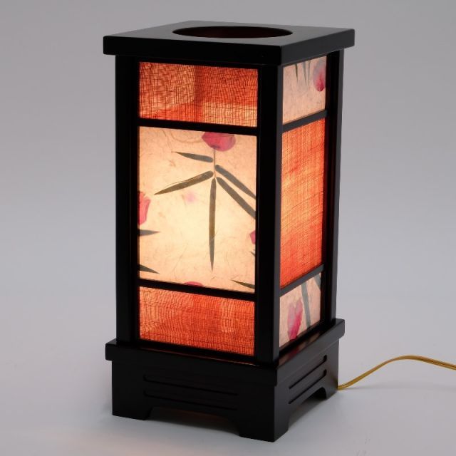 盆提灯 八女提灯 創作提灯 なごみあかり 優彩 ゆうさい 高さ39 cm P 11 8710 83102 f 置き提灯 電気コード式 初盆 お盆