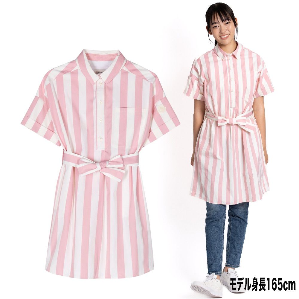 MONCLER　ティシャツワンピ　14A モンクレール MONCLER ワンピース シャツワンピ コットン 14A S