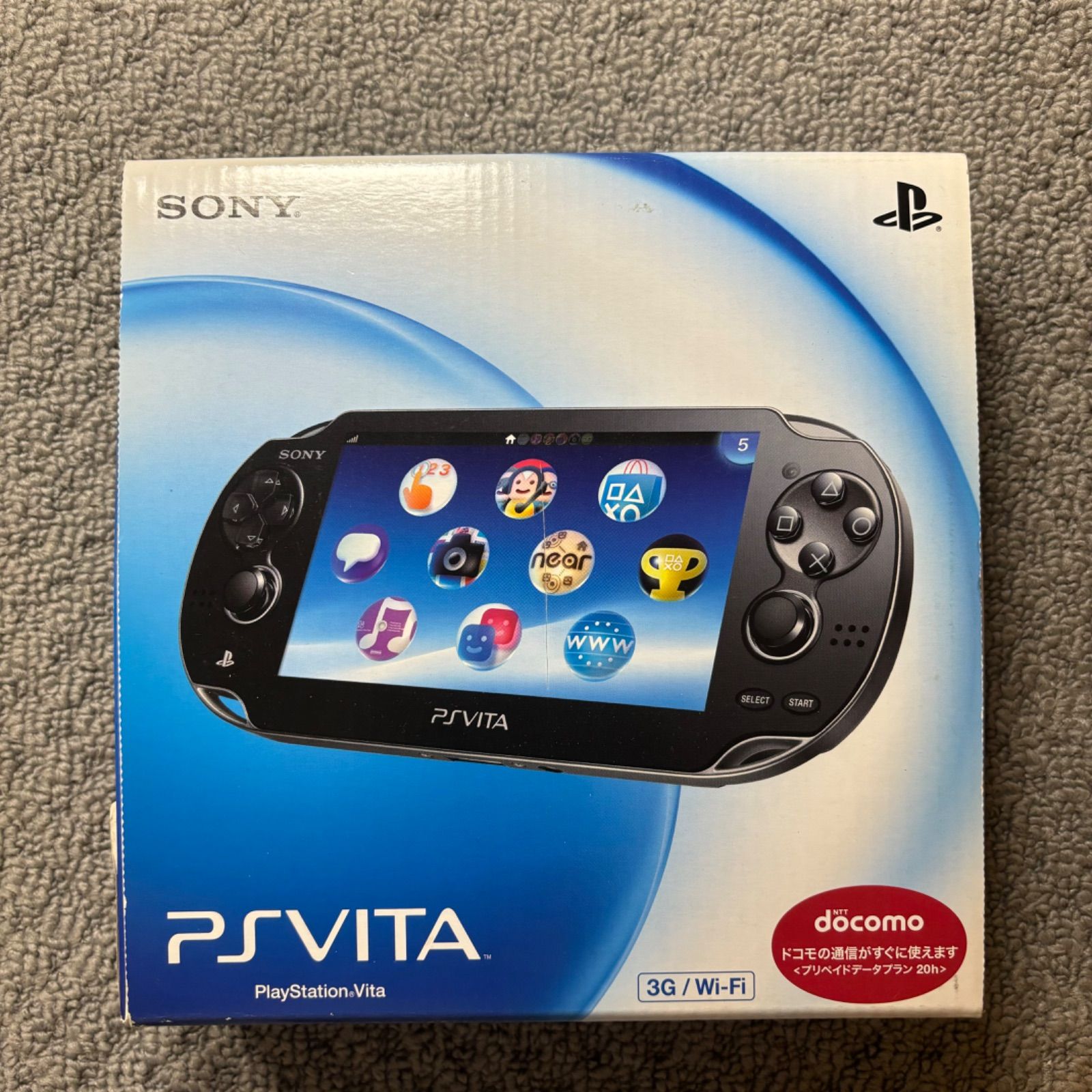 【動作確認済】psvita PSVITA PlayStationVita PCH-1100 クリスタルブラック